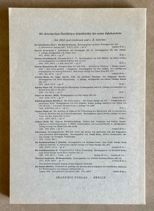 Die gnostischen Schriften des koptischen Papyrus Berolinensis 8502. Herausgegeben, übersetzt und bearbeitet.