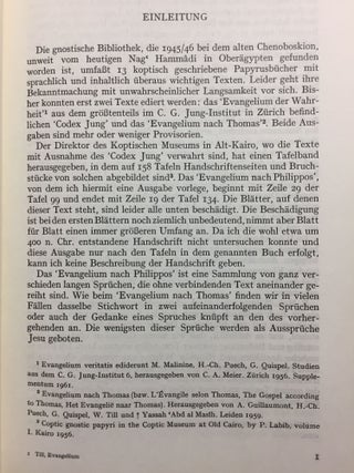 Das Evangelium nach Philippos. Herausgegeben und übersetzt.