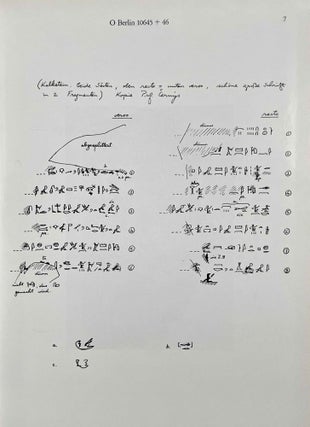 Hieratische Ostraka und Papyri aus der Ramessidenzeit. Band I: Text. Band II: Tafelteil, Transkriptionen aus dem Nachlass von J. Cerny (complete set)[newline]M2570f-11.jpeg
