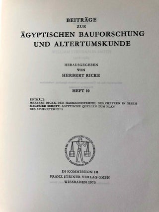 Der Harmachistempel des Chefren in Giseh, with: Ägyptische Quellen zum Plan des Sphinxtempels[newline]M2577a-01.jpg