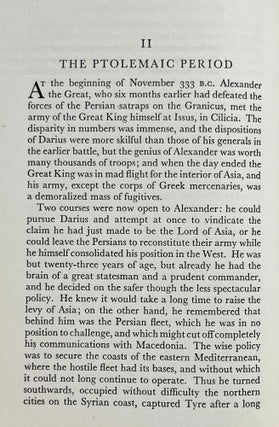Egypt from Alexander the Great to the Arab Conquest. A study in the diffusion and decay of Hellenism.