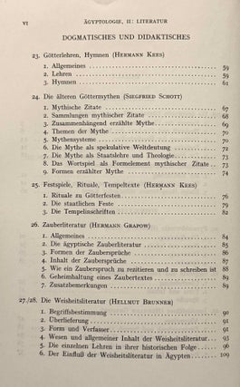 Ägyptologie. Literatur
