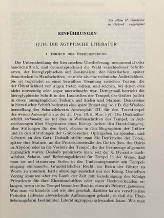&Auml;gyptologie. Literatur