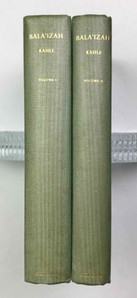 Item #M2596d Bala’izah. Coptic texts from Deir el-Bala’izah in Upper Egypt. Vol. I & II...