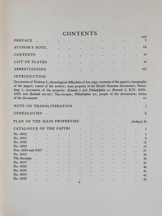 Catalogue of Demotic Papyri in the British Museum. Vol. I: A Theban Archive of the Reign of Ptolemy I, Soter