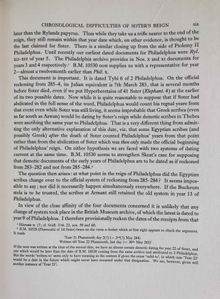 Catalogue of Demotic Papyri in the British Museum. Vol. I: A Theban Archive of the Reign of Ptolemy I, Soter