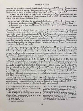 Catalogue of Demotic Papyri in the British Museum. Vol. III: The Mortuary Texts of Papyrus BM 10507