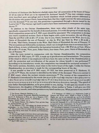 Catalogue of Demotic Papyri in the British Museum. Vol. III: The Mortuary Texts of Papyrus BM 10507