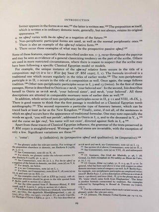 Catalogue of Demotic Papyri in the British Museum. Vol. III: The Mortuary Texts of Papyrus BM 10507