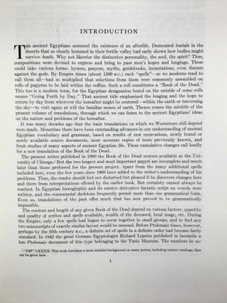 The Book of the Dead or Going Forth by Day. Ideas of the Ancient Egyptians Concerning the Hereafter As Expressed in Their Own Terms.