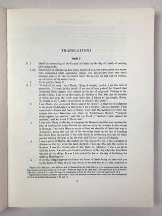 The Book of the Dead or Going Forth by Day. Ideas of the Ancient Egyptians Concerning the Hereafter As Expressed in Their Own Terms.