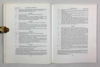 The Book of the Dead or Going Forth by Day. Ideas of the Ancient Egyptians Concerning the Hereafter As Expressed in Their Own Terms.