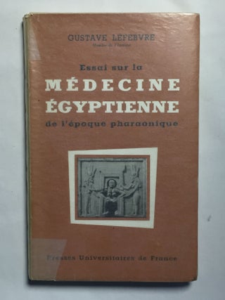 Item #M2613b Essai sur la médecine égyptienne de l’époque pharaonique. LEFEBVRE Gustave[newline]M2613b.jpg