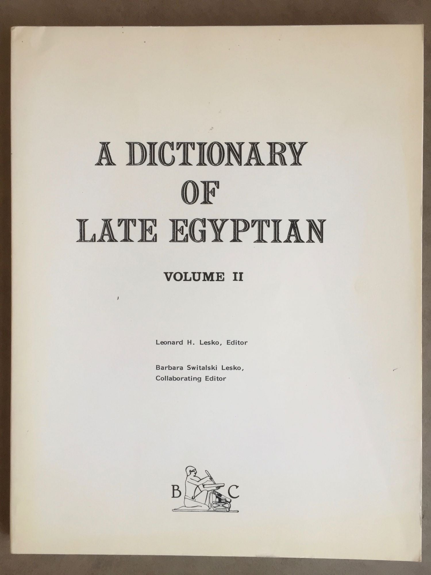 A Dictionary of Late Egyptianヒエログリフ辞書 2冊-商品の画像