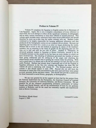 A Dictionary of Late Egyptian. Vol. IV[newline]M2617a-02.jpeg