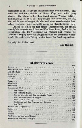 Die Waffen der Völker des Alten Orients