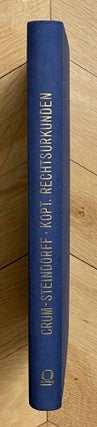 Item #M2631c Koptische Rechtsurkunden des achten Jahrhunderts aus Djême (Theben). I. Band: Texte...
