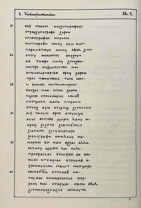 Koptische Rechtsurkunden des achten Jahrhunderts aus Djême (Theben). I. Band: Texte und Indices von W.E. Crum