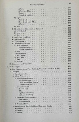 Übersetzung der medizinischen Texte. Band I. Band II: Erläuterungen (complete set)