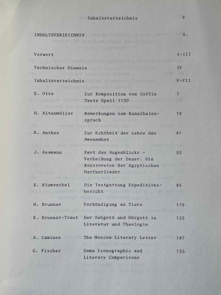 Fragen an die alt&auml;gyptische Literatur. Studien zum Gedenken an Eberhard Otto.[newline]M2637a-02.jpeg