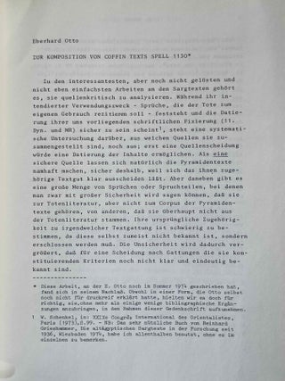 Fragen an die alt&auml;gyptische Literatur. Studien zum Gedenken an Eberhard Otto.[newline]M2637a-05.jpeg