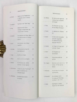 Fragen an die alt&auml;gyptische Literatur. Studien zum Gedenken an Eberhard Otto.
