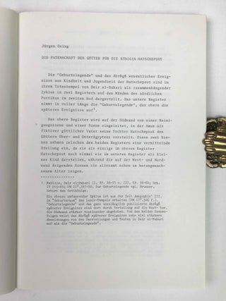 Fragen an die alt&auml;gyptische Literatur. Studien zum Gedenken an Eberhard Otto.