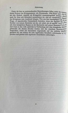 Die Stellung des Königs im Alten Reich