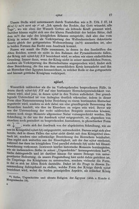 Die Stellung des Königs im Alten Reich