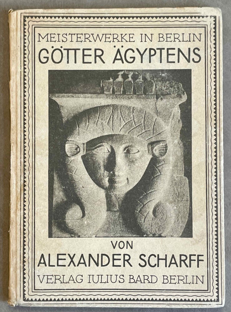 Item #M2643 Götter Ägyptens. SCHARFF Alexander.[newline]M2643-00.jpeg