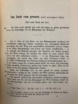 Die Pistis Sophia: Die beiden Bücher des Jeû. Unbekanntes altgnostisches Werk.[newline]M2648a-08.jpg