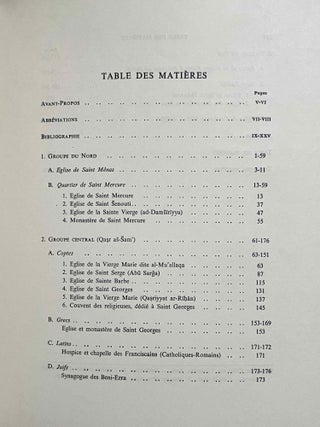 Les édifices chrétiens du Vieux-Caire. Volume I [all published]: Bibliographie et topographie historiques[newline]M2664-07.jpeg
