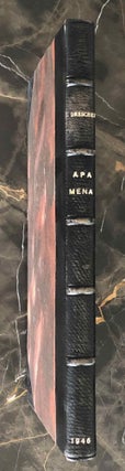 Item #M2667b Apa Mena. A selection of Coptic texts relating to St. Menas. DRESCHER James