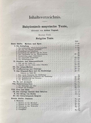 Altorientalische Texte und Bilder zum Alten Testamente. Band I & II (complete set)[newline]M2673-07.jpeg