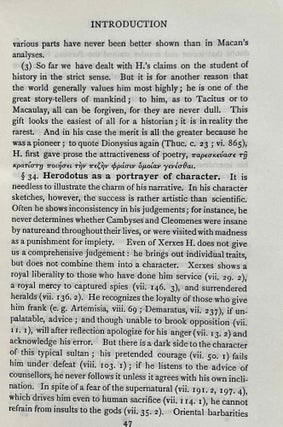 A Commentary on Herodotus. Vol. I & II (complete set)[newline]M2684-05.jpeg