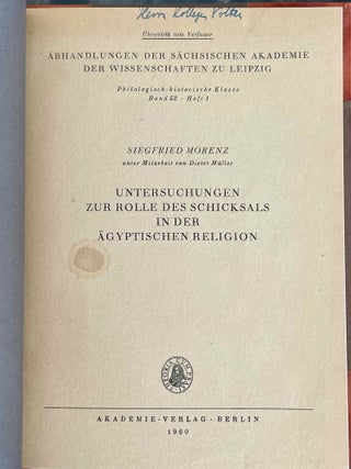 Untersuchungen zur Rolle des Schicksals in der ägyptischen Religion[newline]M2695a-02.jpeg