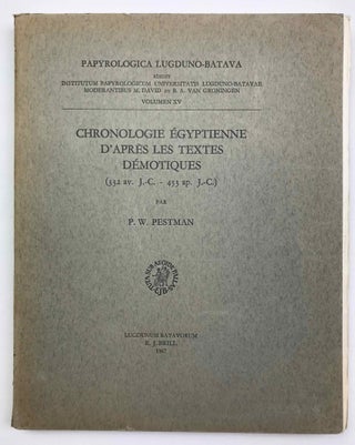 Item #M2718b Chronologie égyptienne d’après les textes démotiques (332 av. J.-C. - 453 ap....