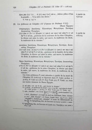 Chronologie égyptienne d’après les textes démotiques (332 av. J.-C. - 453 ap. J.-C.)
