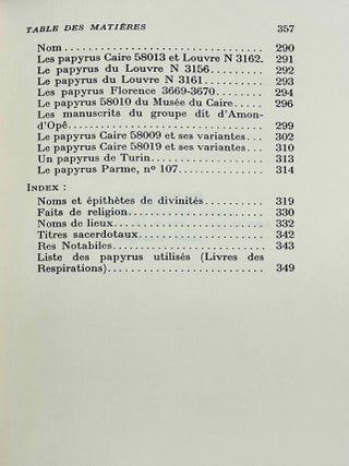 Rituels fun&eacute;raires de l'ancienne Egypte