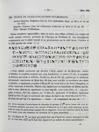 Athribis. Textes et documents relatifs &agrave; la g&eacute;ographie, aux cultes et &agrave; l'histoire d'une ville du Delta &eacute;gyptien &agrave; l'&eacute;poque pharaonique.[newline]M2739i-06.jpeg