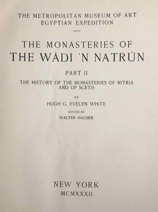 The monasteries of the Wadi 'n Natrun. Part I: New coptic texts from the monastery of Saint Macarius. Part II: The history of the monasteries of Nitria and of Scetis.[newline]M2747a-22.jpg