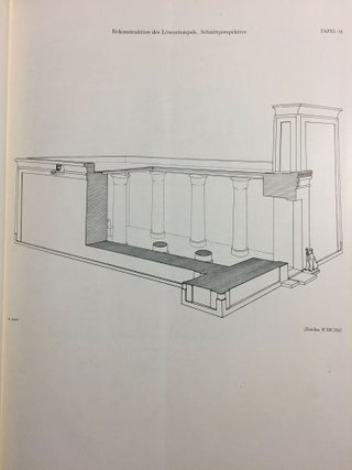 Musawwarat es-Sufra. Band I,2: Der Löwentempel. Tafelband.