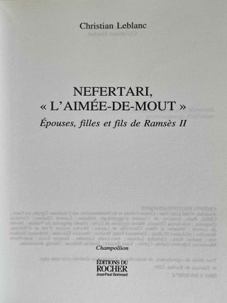 Nefertari. L'aim&eacute;e de Mout[newline]M2767-02.jpeg