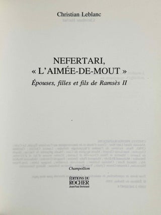 Nefertari. L'aim&eacute;e de Mout[newline]M2767b-01.jpeg