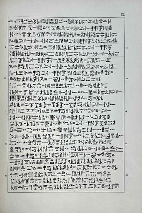 Die Märchen des papyrus Westcar. Band I: Einleitung und Commentar. Band II: Glossar. Palaeographische Bemerkungen und Feststellung des Textes (complete set)[newline]M2768a-088.jpeg