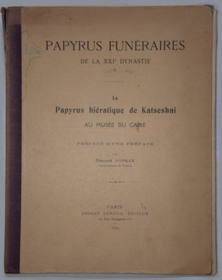 Papyrus funéraires de la XXIe dynastie. Tome II: Le papyrus hiératique de Katseshni au musée du Caire[newline]M2770-01.jpg