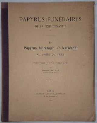 Papyrus funéraires de la XXIe dynastie. Tome II: Le papyrus hiératique de Katseshni au musée du Caire[newline]M2770.jpg