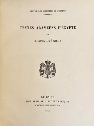 Textes aram&eacute;ens d'Egypte[newline]M2782a-03.jpeg