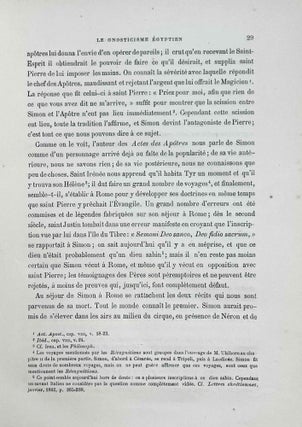 Essai sur le gnosticisme égyptien, ses développements et son origine égyptienne
