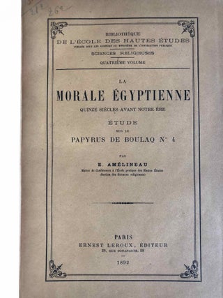 La morale égyptienne, quinze siècles avant notre ère, étude sur le papyrus de Boulaq n° 4[newline]M2794-02.jpg